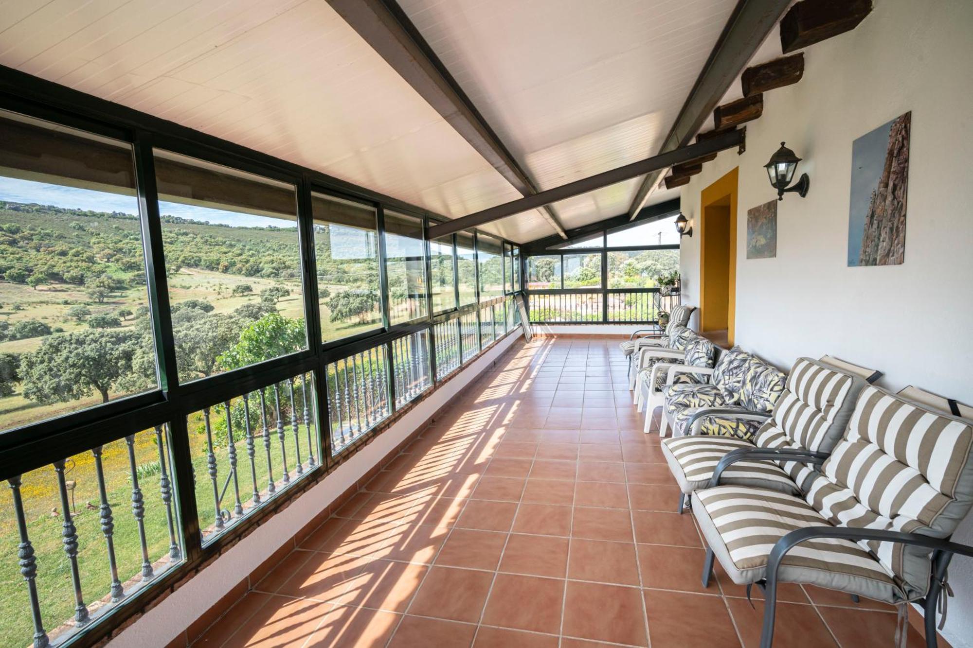 Casa Rural La Sierra De Monfraguee 马尔帕蒂达德普拉森 外观 照片
